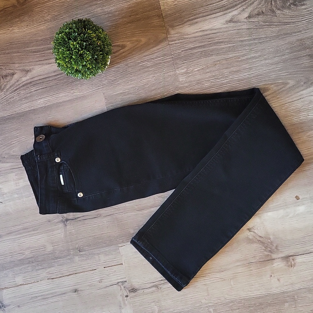 Carreli l Size 26 l black denim l pants l fitted denim - Picture 1 of 12